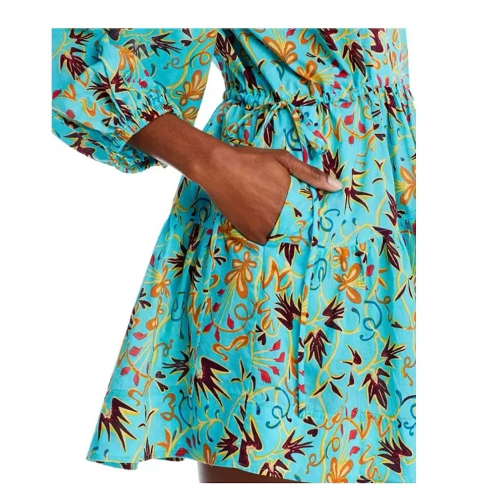 A.L.C. Sally Cotton Mini Dress Sz. 4 - Picture 8 of 15